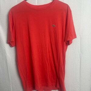 Lacoste Men's dark pink T-Shirt